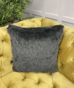 Badger faux fur cushion covers