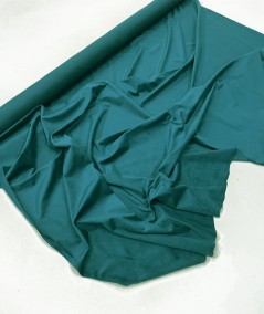 Luxury plain velvet in teal colour