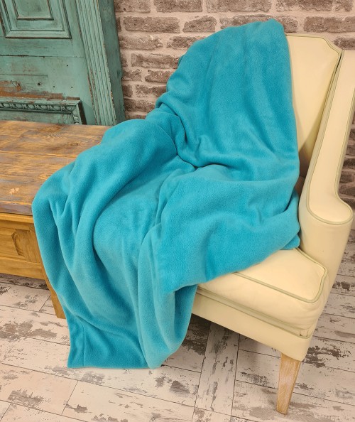 Jade Green Fleece Blanket