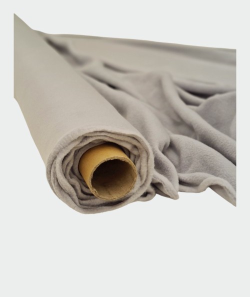 Light grey fleecy craft fabric