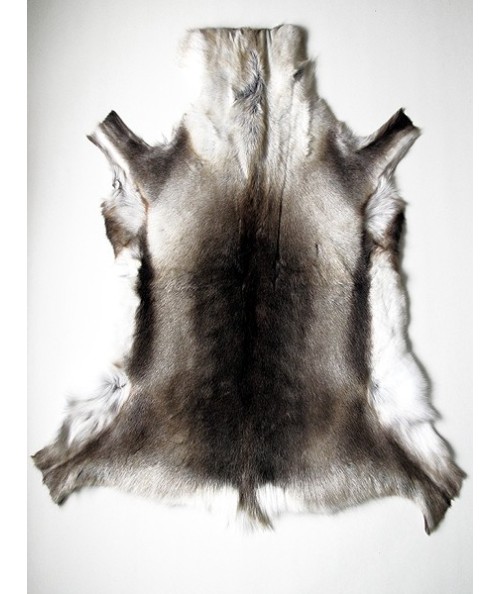 Reindeer Skin Rugs, Large Size Reindeer Skin Rug 0046L , faux-fur-throws